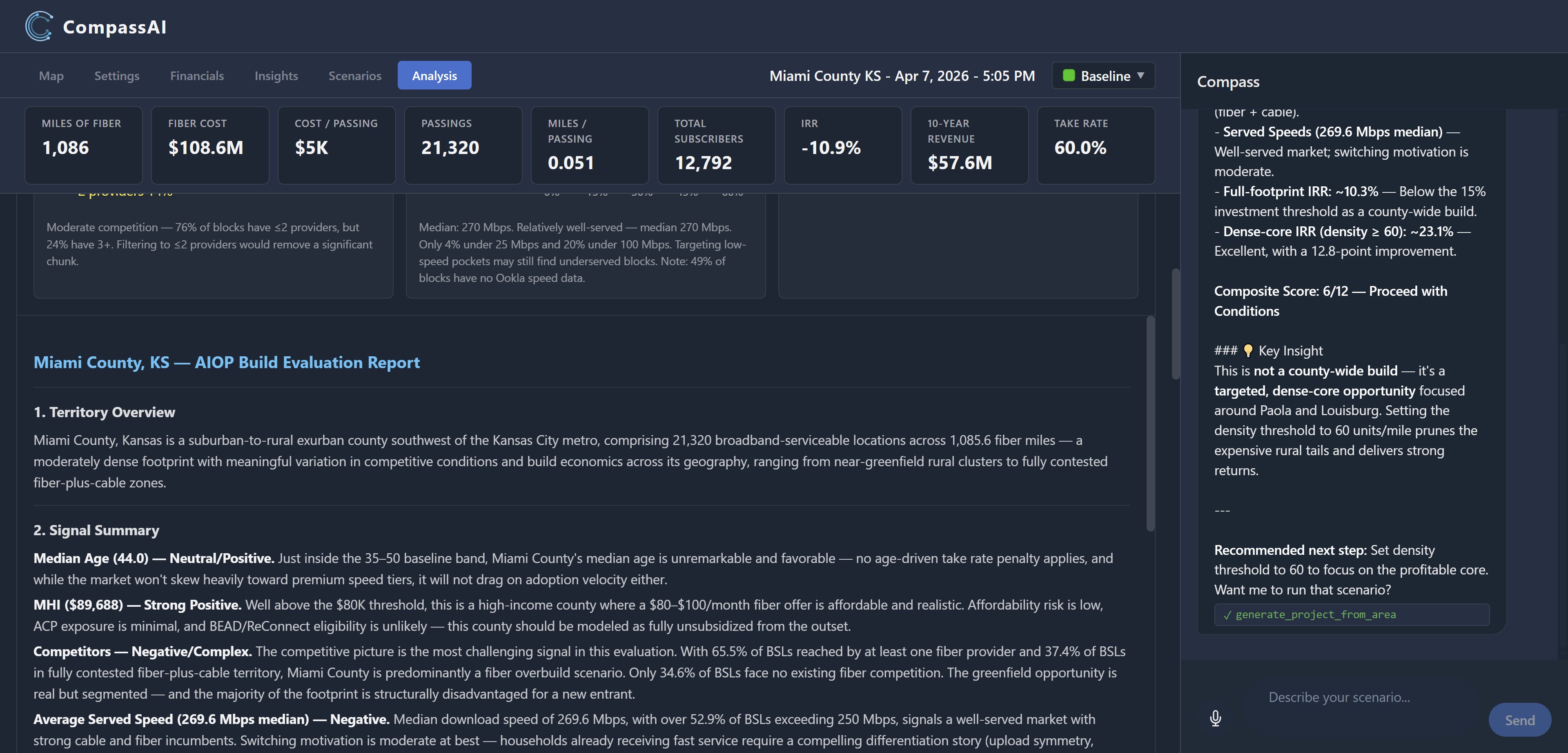 CompassAI Build Evaluation Report